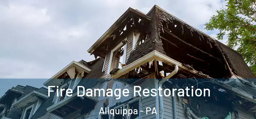 Fire Damage Restoration Aliquippa - PA