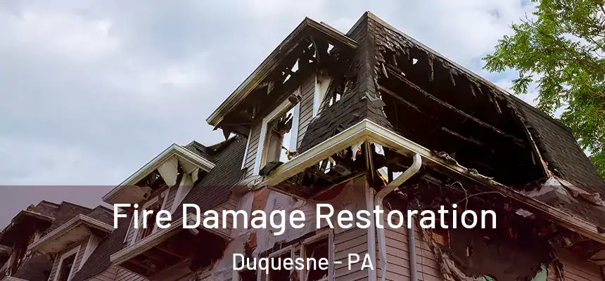  Fire Damage Restoration Duquesne - PA