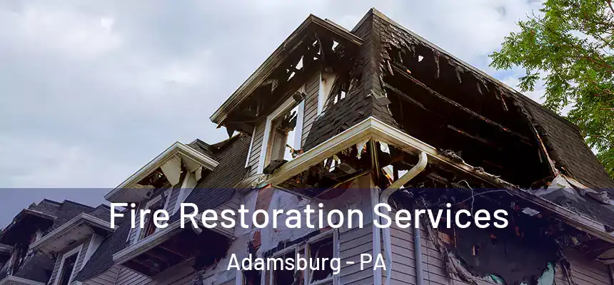  Fire Restoration Services Adamsburg - PA
