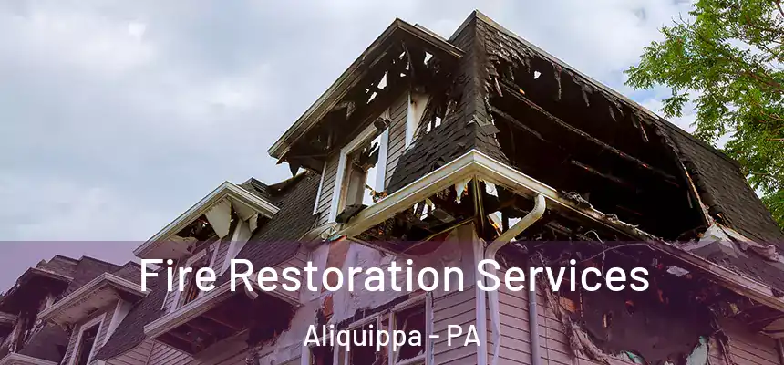 Fire Restoration Services Aliquippa - PA