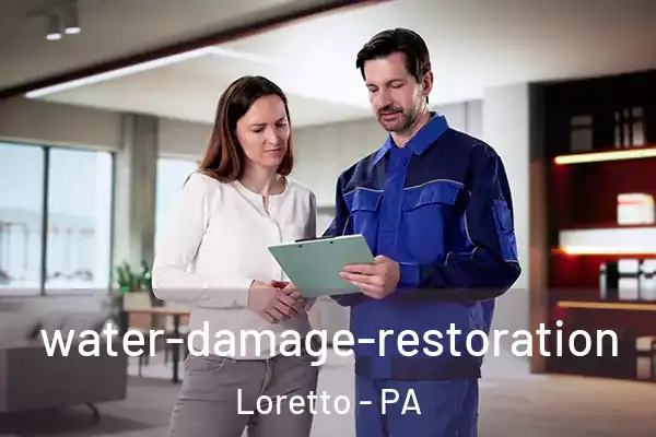  water-damage-restoration Loretto - PA