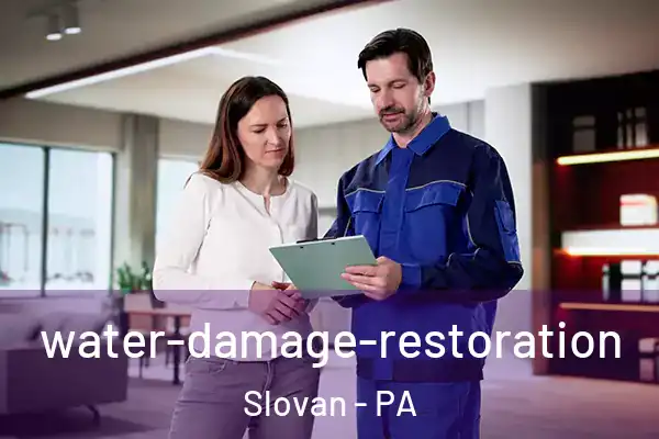  water-damage-restoration Slovan - PA