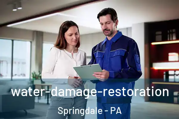  water-damage-restoration Springdale - PA