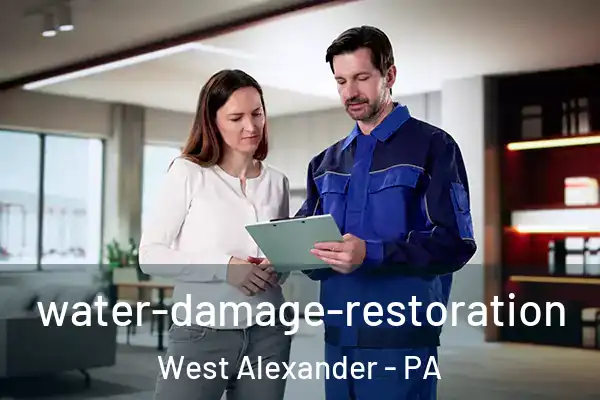 water-damage-restoration West Alexander - PA